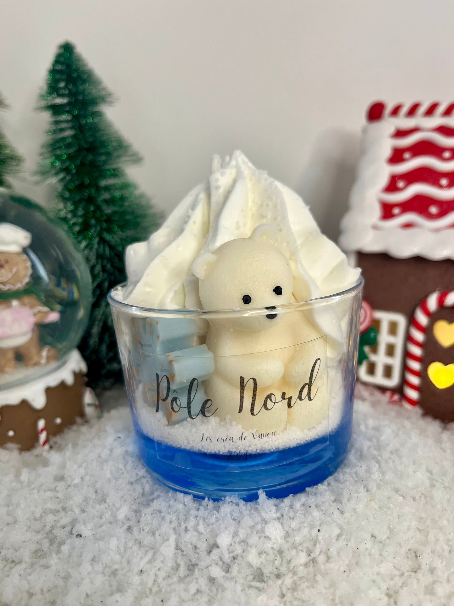 Bougie « Pôle Nord ».