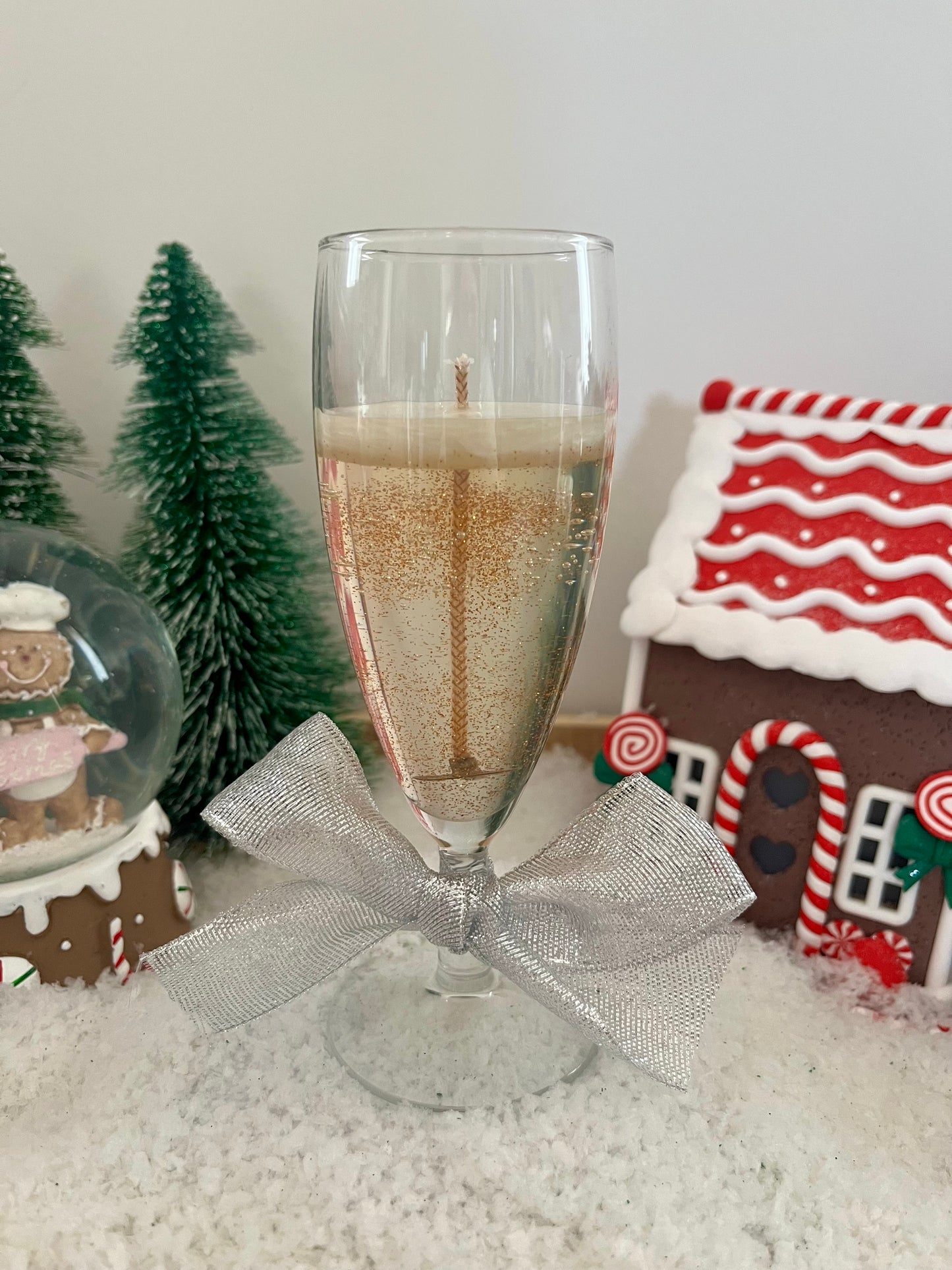 Bougie « Coupe de Champagne ».