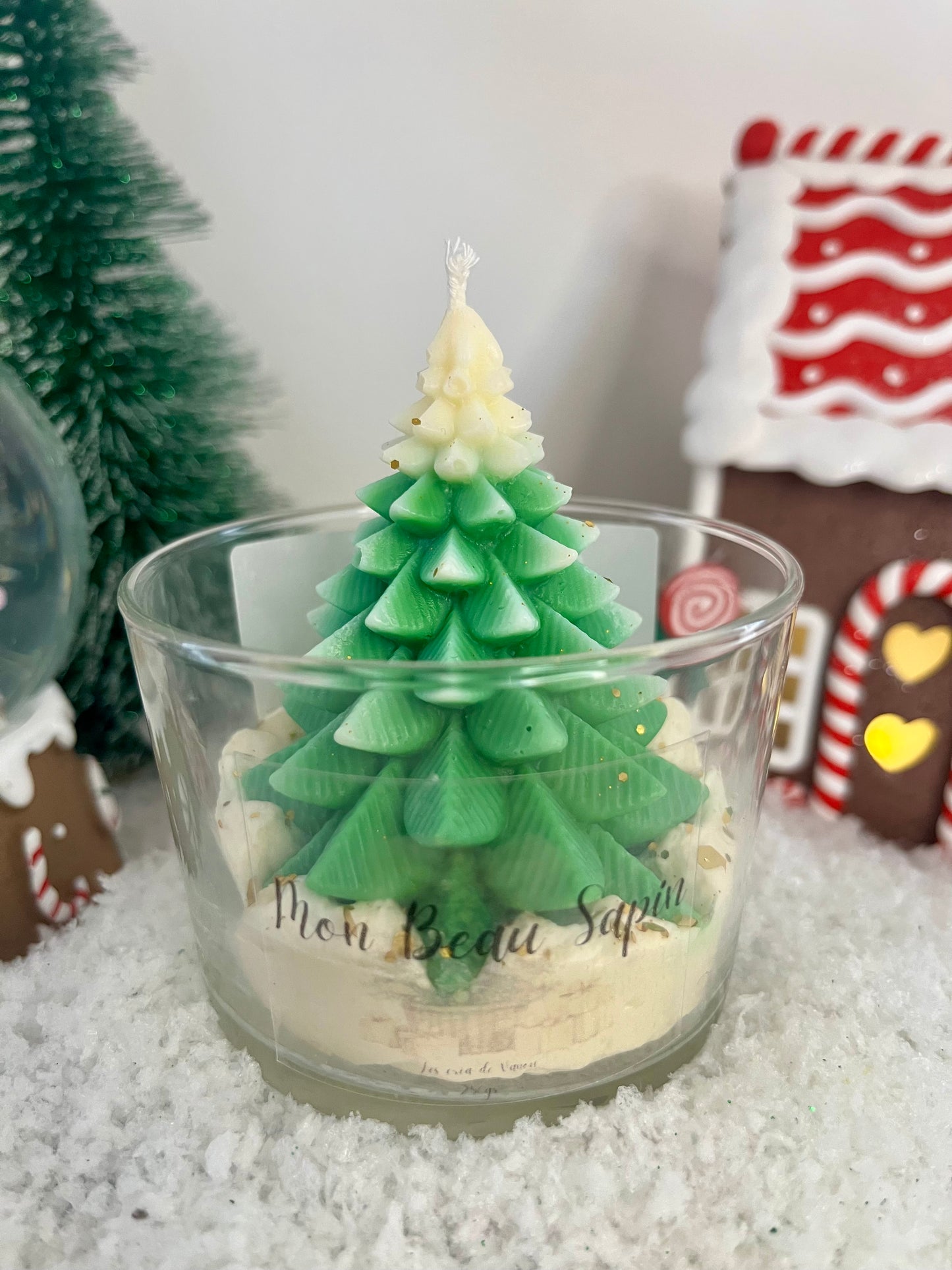 Bougie « Mon beau sapin ».