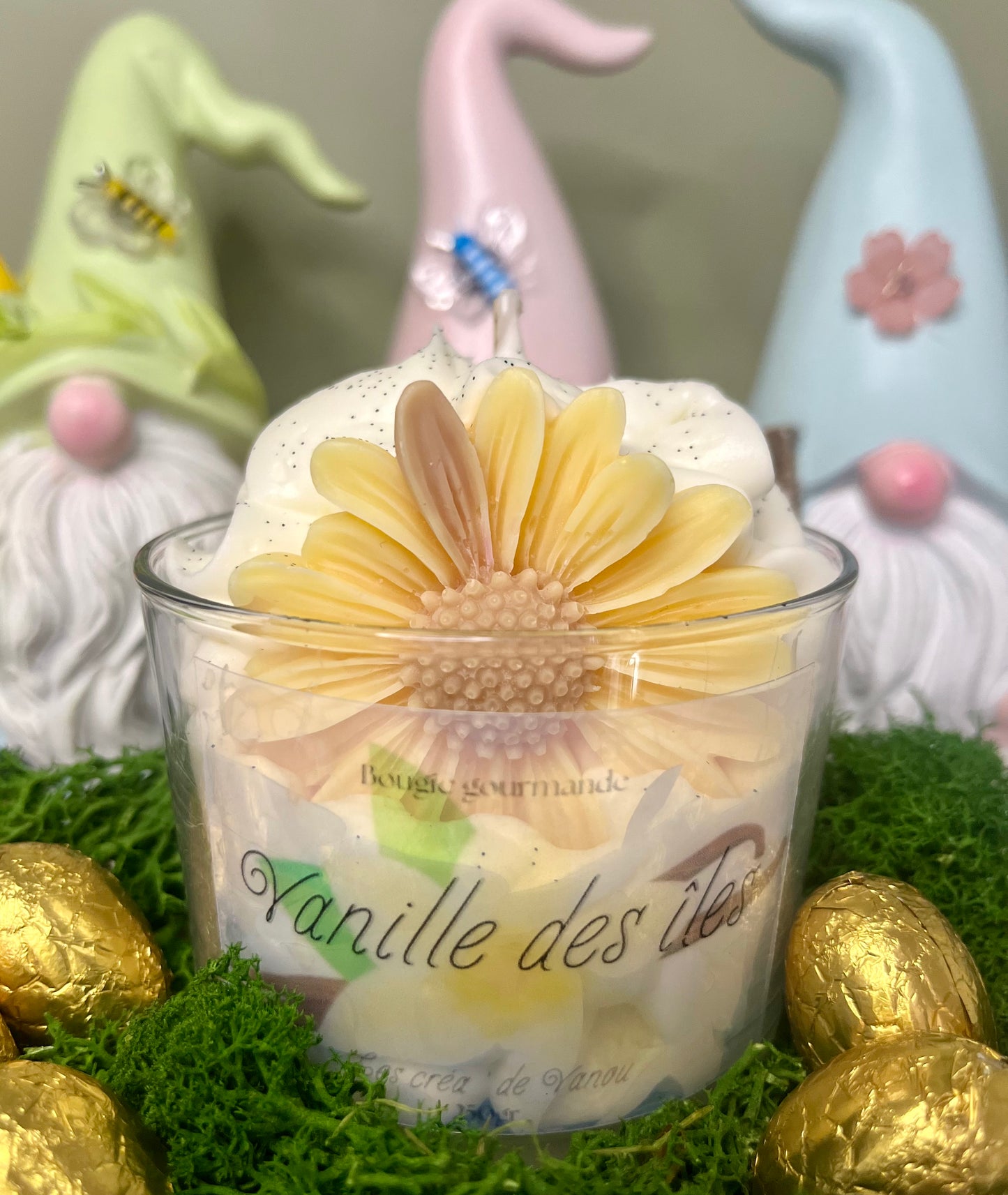 Bougie gourmande vanille des îles