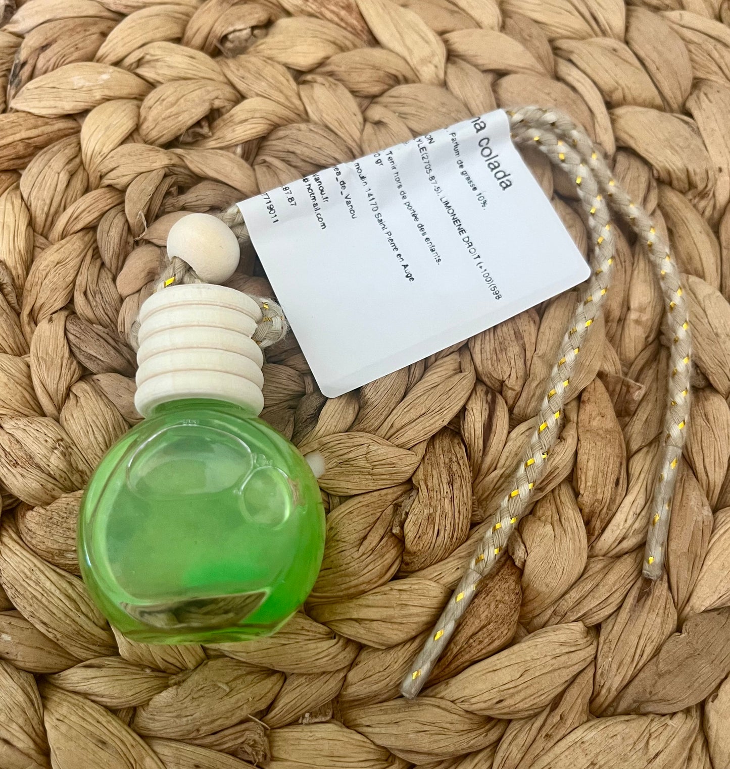 Diffuseur voiture Pina colada