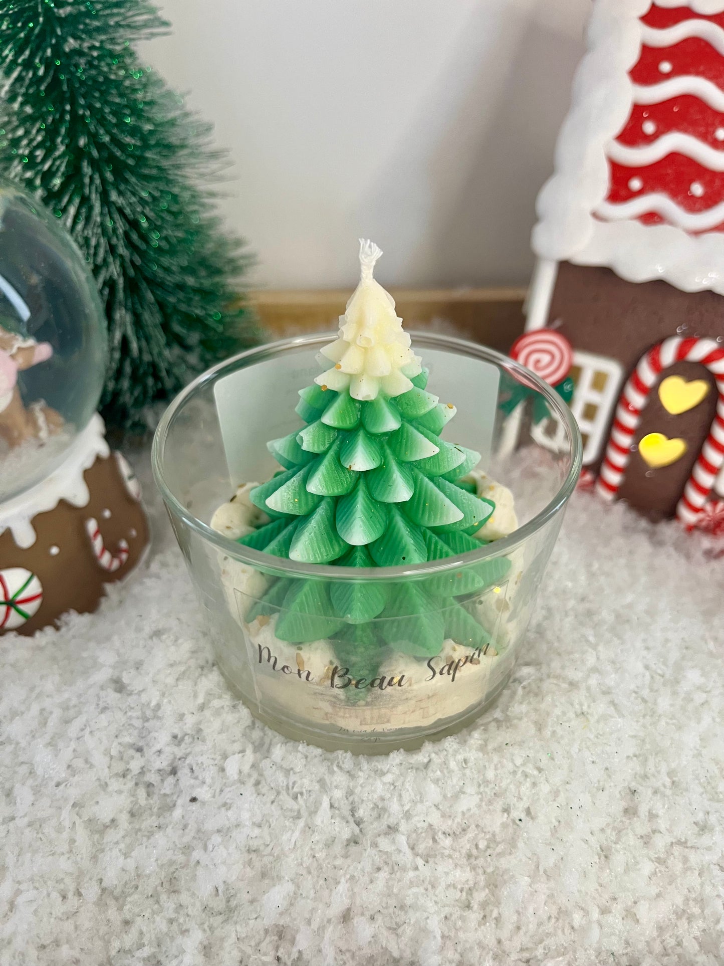 Bougie « Mon beau sapin ».