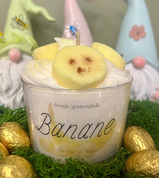 Bougie gourmande Banane