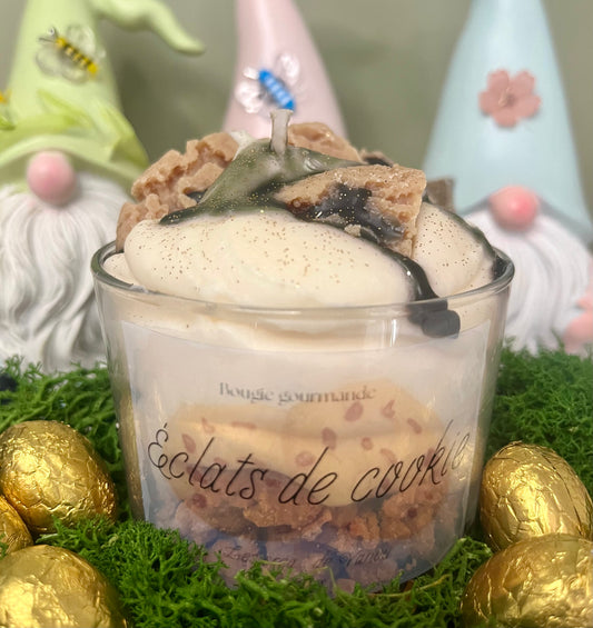 Bougie gourmande éclats de cookie