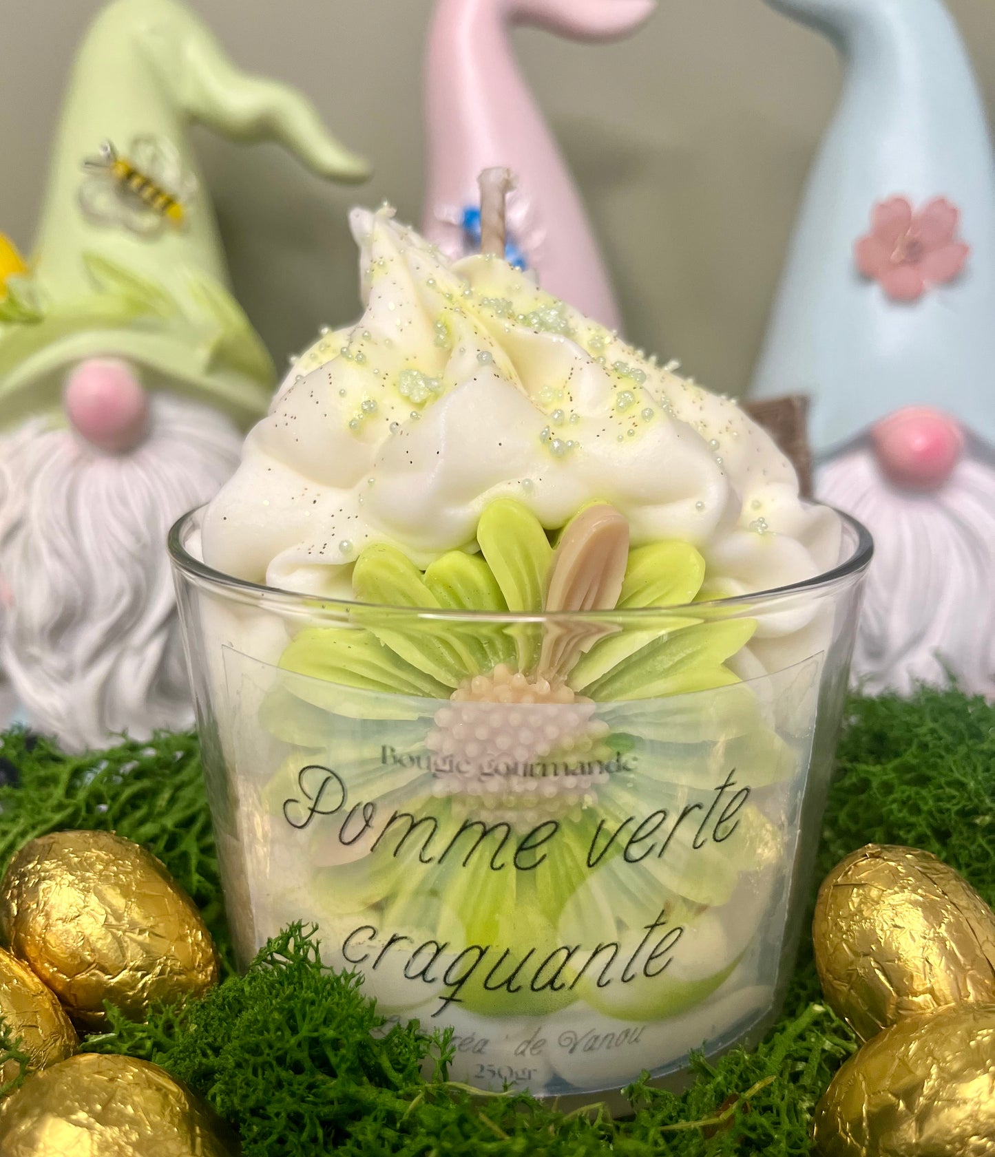 Bougie gourmande Pomme verte craquante