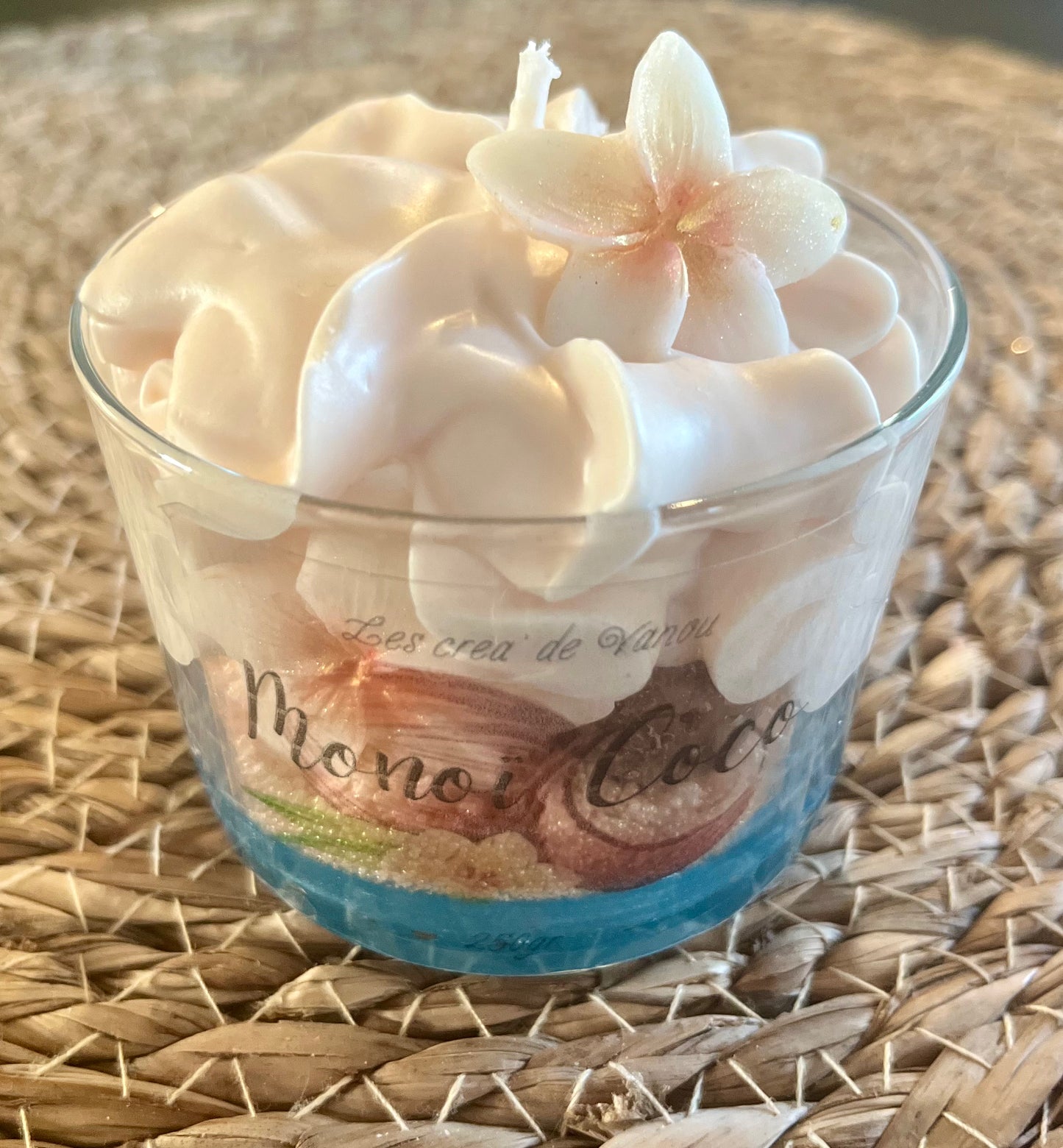Bougie gourmande Monoï coco