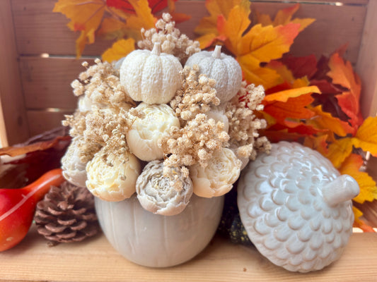 Bouquet « Noisette beige »