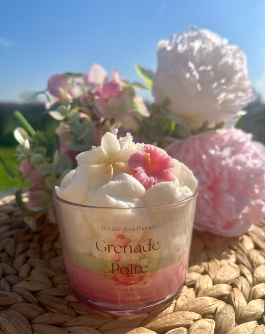 Bougie Grenade Poire